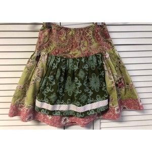 Matilda Jane apron skirt  girls size 8